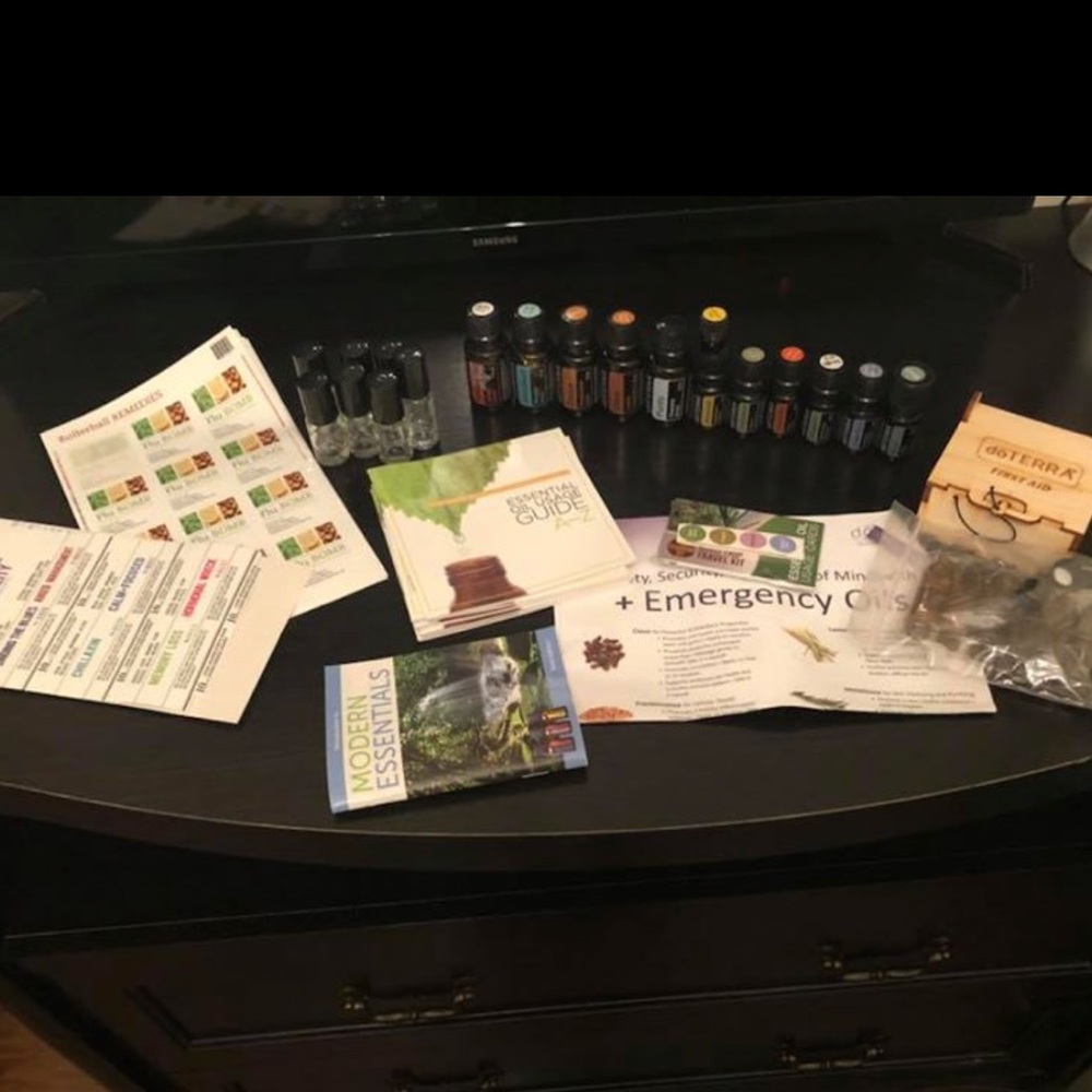 Doterra oil lot including Birch!